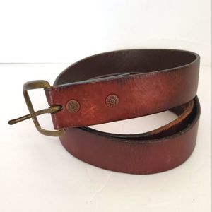 Vintage Levi's Congac Leather Belt